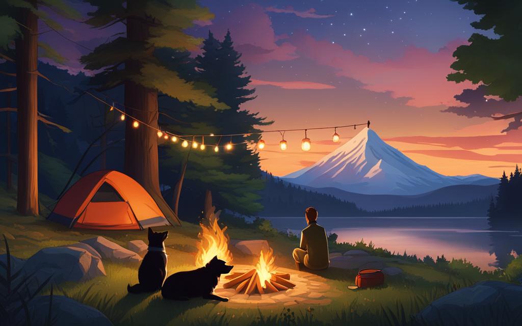 pet-friendly camping sites