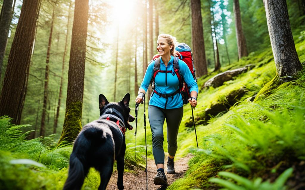pet safety on hiking trails