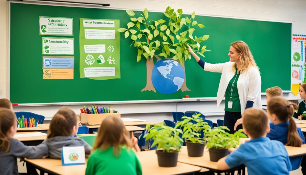 school curricula and sustainability education